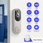 SunnyJane 1080P Wireless Smart Video Doorbell