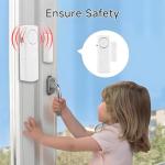 4 Pack Wireless Window and Door Alarm Sensors