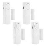 4 Pack Wireless Window and Door Alarm Sensors