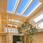 Smart Ceiling Light with Remote Control & Adjustable Brightness