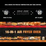 36L Air Fryer Oven with Rotisserie & Grill