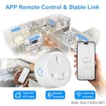 TVLIVE Smart Plugs 2-Pack with Alexa & Google