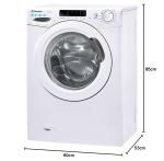 Candy Smart Washing Machine 9KG 1400rpm, White