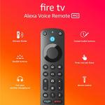 Fire TV Alexa Voice Remote Pro with Finder