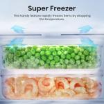 Hisense 578L Side-by-Side Fridge Freezer with Dispenser