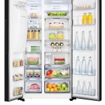 Hisense Black Side-by-Side Fridge Freezer with Ice Dispenser