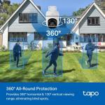 Tapo TC40 Outdoor Pan/Tilt Smart Security Camera