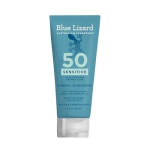Blue Lizard Sensitive Mineral Sunscreen SPF 50+ 3 oz