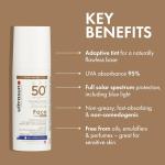Ultrasun Tinted Honey Face Sunscreen SPF50+ 50ml