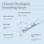 PHA and AHA Lactic Acid Serum for Brightening