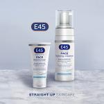 E45 Foaming Face Wash for Dry, Sensitive Skin