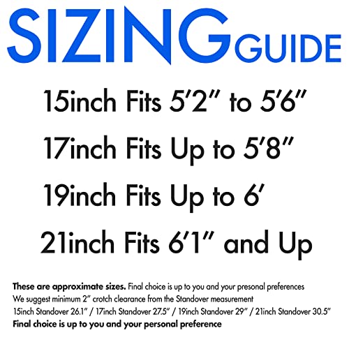 Gravity 2023 FSX 1.0 Dual Full Suspension Mountain Bike with Disc Brakes (Yellow, 17in)