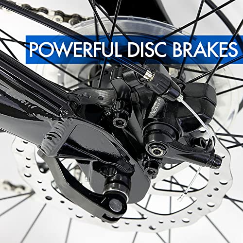 Gravity FSX 1.0 Dual Full Suspension Mountain Bike with Disc Brakes (Yellow, 19in) Product Name