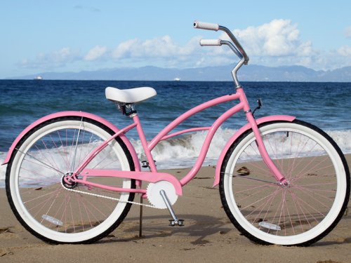 sixthreezero Women's Beach Cruiser Bicycle, 26" Wheels/17 Frame