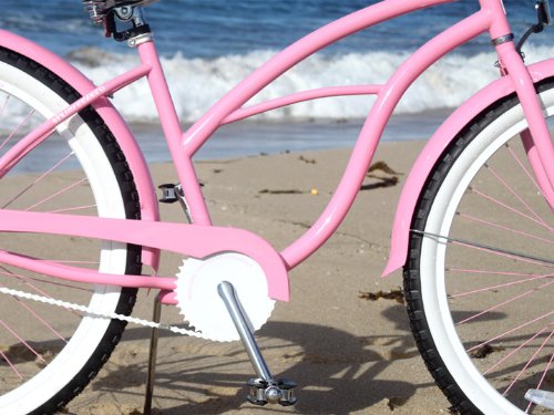 sixthreezero Women's Beach Cruiser Bicycle, 26" Wheels/17 Frame