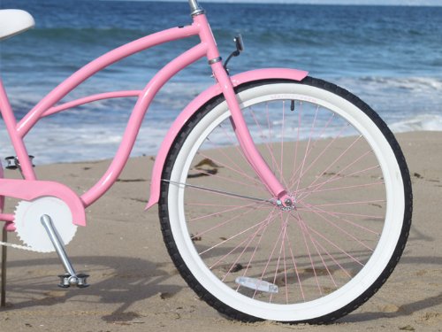 sixthreezero Women's Beach Cruiser Bicycle, 26" Wheels/17 Frame
