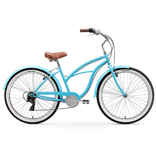 sixthreezero Women's 7-Speed Beach Cruiser Bicycle