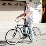 Firmstrong Urban Men's Beach Cruiser Bike, Single Speed Bicycle, 26 Inch Wheels, Matte Army Green