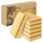 Eco-Friendly Kitchen Sponges – 6 Pack Reusable