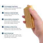 Eco-Friendly Kitchen Sponges – 6 Pack Reusable