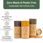 Eco-Friendly Dry Shampoo Powder Refill Pouch 55g
