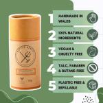 Eco-Friendly Dry Shampoo Powder Refill Pouch 55g