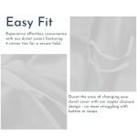 Linenwalas Organic Bamboo King Duvet Cover Set