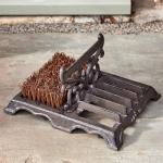 Eco-Friendly Cast Iron Boot Brush with Coir Bristles