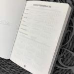 Handmade Leather Weekly Organizer for Women