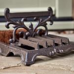 Eco-Friendly Cast Iron Boot Brush with Coir Bristles