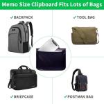 Eco-Friendly Aluminum Clipboard with Storage for A5 Paper