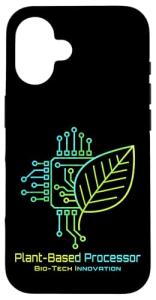 Eco-Friendly Circuit Board Leaf Case for iPhone 16
