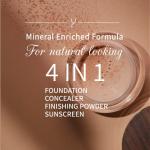 Vegan Mineral Powder Foundation for All Skin Types