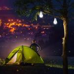 Solar Powered LED Bulb and Lantern Set