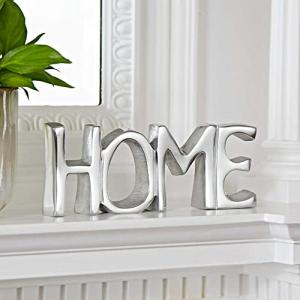 Recycled Metal 'HOME' Sign | Fair Trade Decor