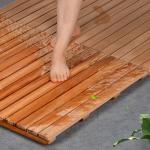 Bamboo Bath Mat - Quick Drying and Eco-Friendly