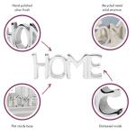 Recycled Metal 'HOME' Sign | Fair Trade Decor