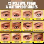 NYX Vegan Micro Brow Pencil with Spoolie Tool