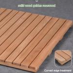 Bamboo Bath Mat - Quick-Dry, Eco-Friendly Luxury