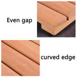 Eco-Friendly Luxury Wood Bath Mat for Spa Vibes