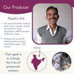 Recycled Metal 'HOME' Sign | Fair Trade Decor