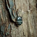 AYANA Moss Agate Healing Crystal Pendant Necklace