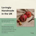 Aditi Bauble – Hot Pink Eco-Friendly Ornament