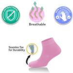 Zemy® Women's Eco-Friendly Bamboo Diabetic Socks 6-Pack