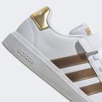adidas Kids Grand Court Eco-Friendly Lace-Up Shoes