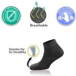 Zemy® Eco-Friendly Bamboo Socks for Women - 6-Pack