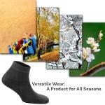 Zemy® Eco-Friendly Bamboo Socks for Women - 6-Pack