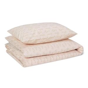 Organic Cotton Reversible Toddler Duvet Cover Set