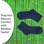 Zemy® Eco-Friendly Bamboo Women’s Diabetic Socks 6-Pack