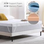 Twirest 7CM Double Memory Foam Mattress Topper